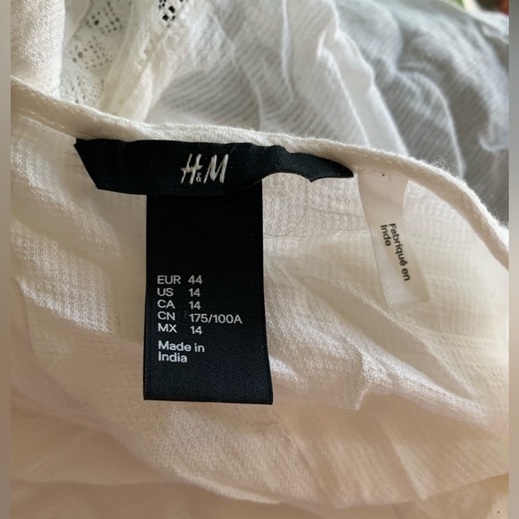 H&M Cotton Dress Size 14 - Picture 5 of 9